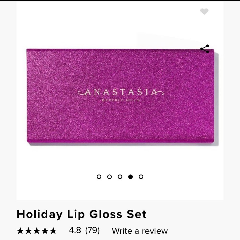 Anastasia Beverly Hills full sizelip gloss set